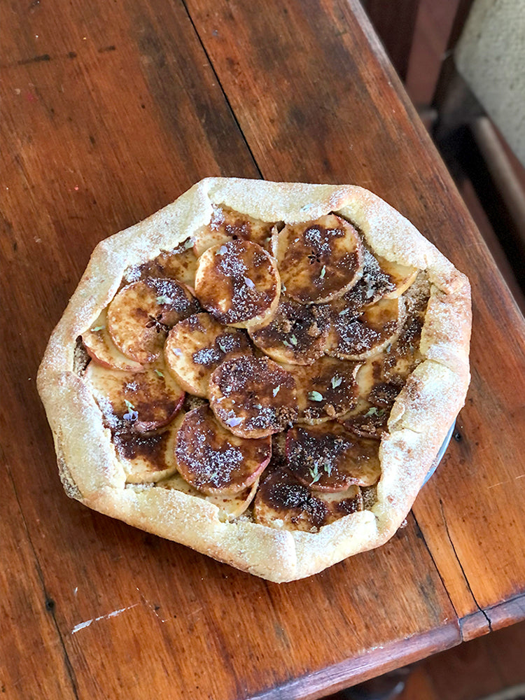 Apple, Cinnamon and Almond Galette