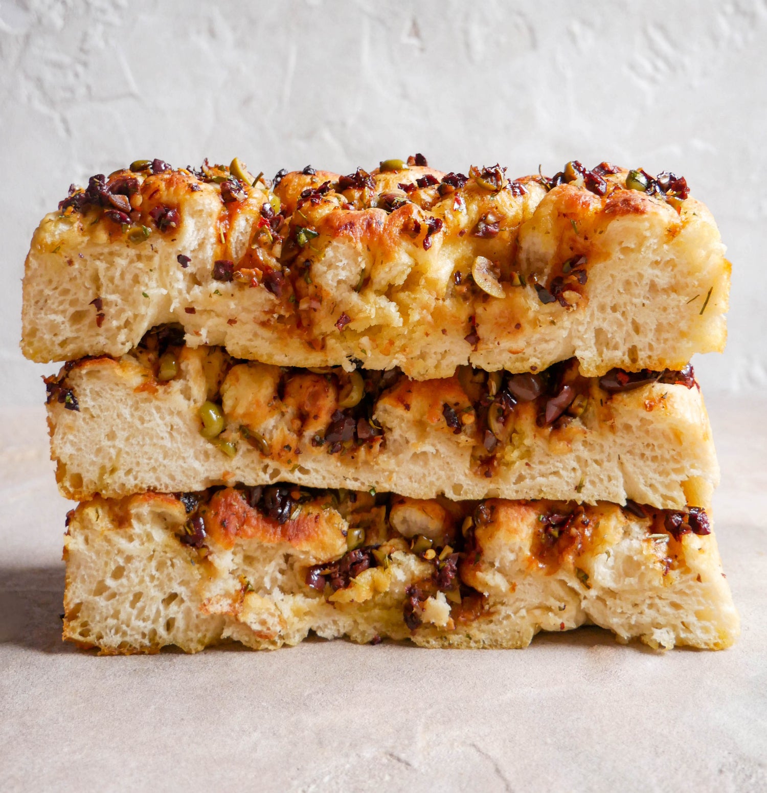 Daen Lia's Olive, Herb & Sticky Balsamic Focaccia