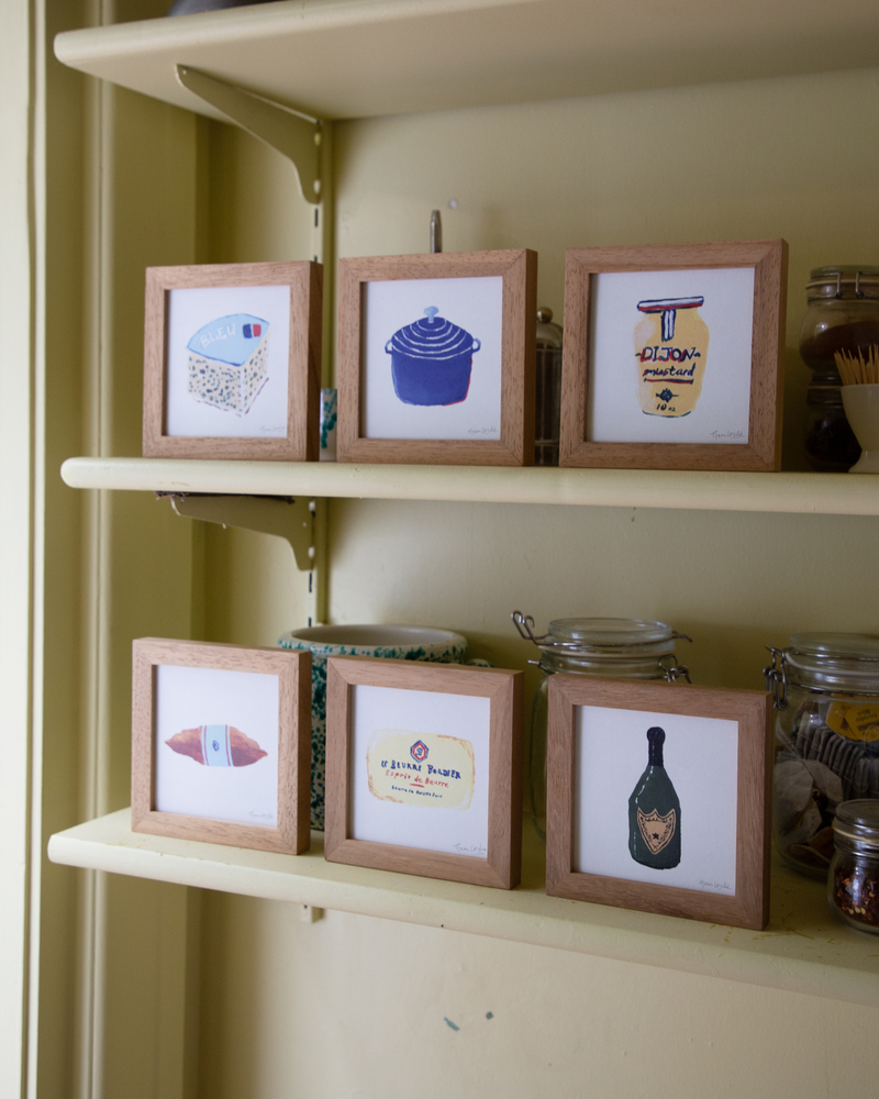 Baguette- French Mini Print