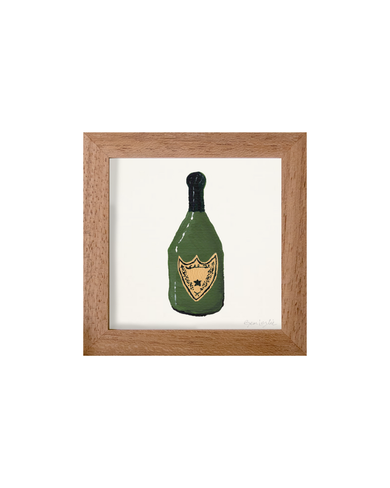 Dom Pérignon - French Mini Print (framed)