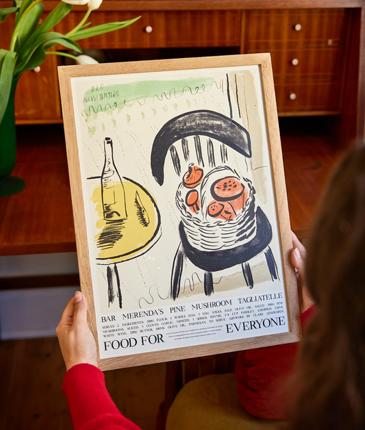 Bar Merenda's Pine Mushroom Tagliatelle