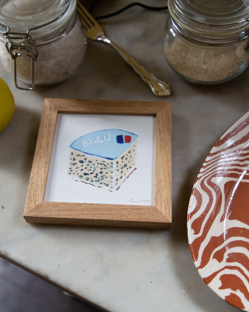 Blue Cheese - French Mini Print