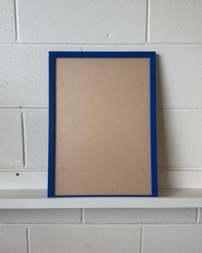 A3 - SECONDS Blue Frame