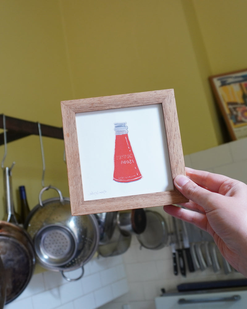 Campari Soda - Italian Mini Print (framed)