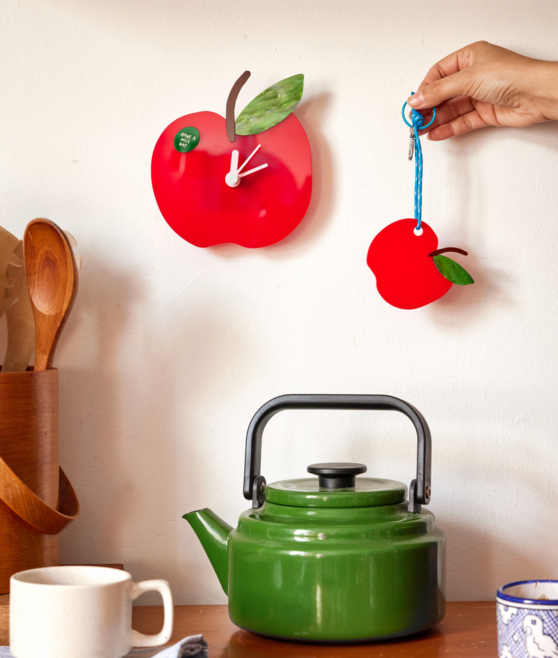 Red Apple Lucky Keychain