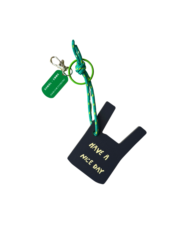 Have A Nice Day Lucky Keychain