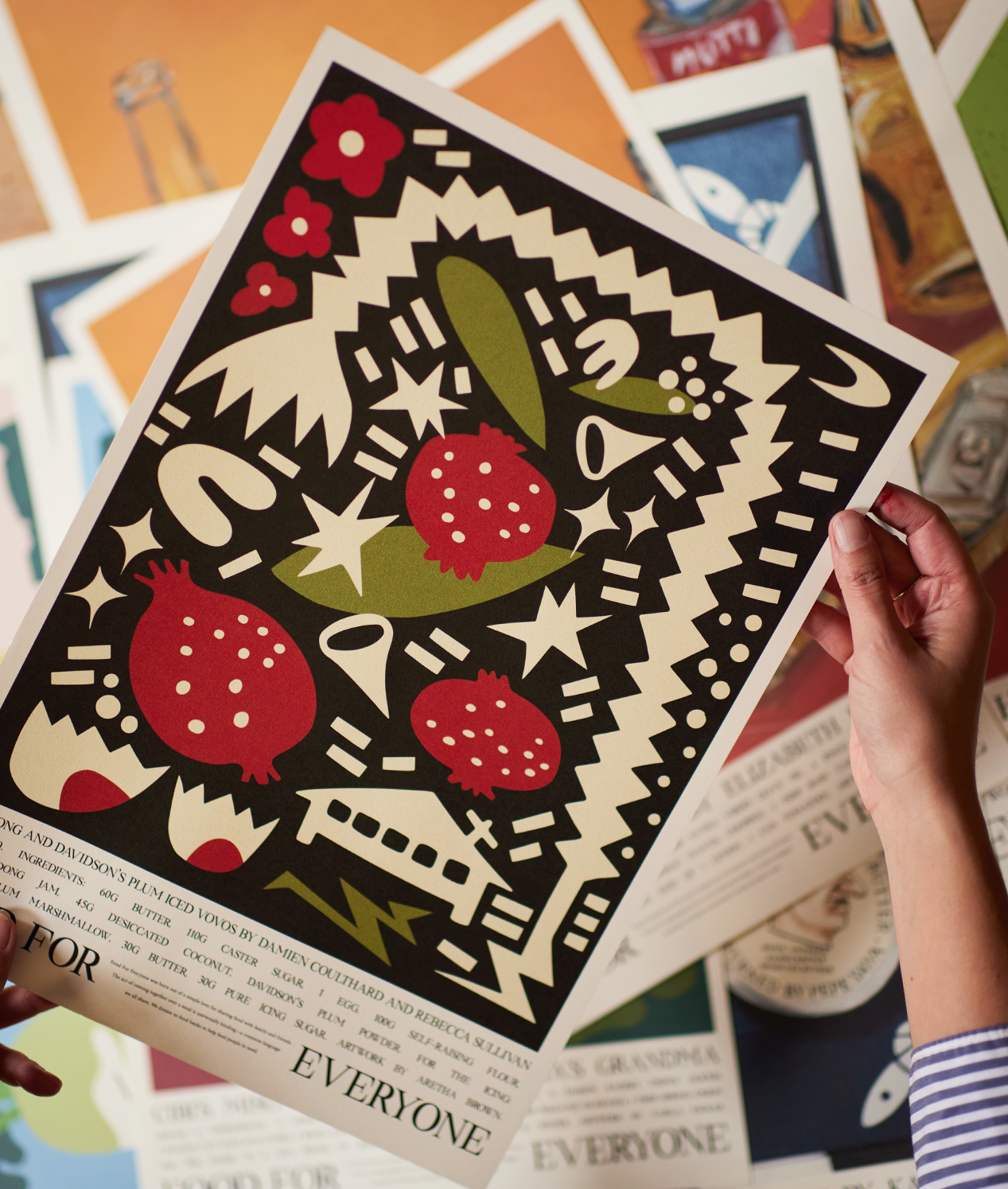 Quandong and Davidson's Plum Iced Vovos