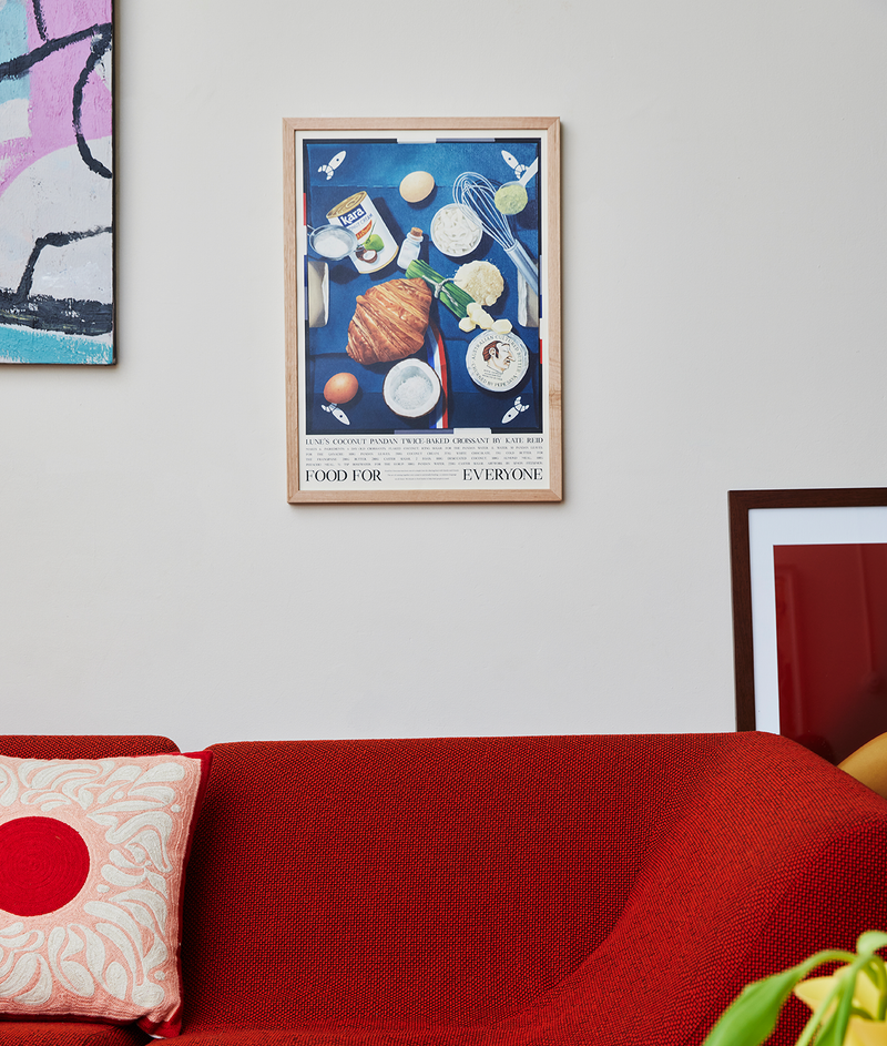 Lune's Coconut Pandan Twice-Baked Croissant