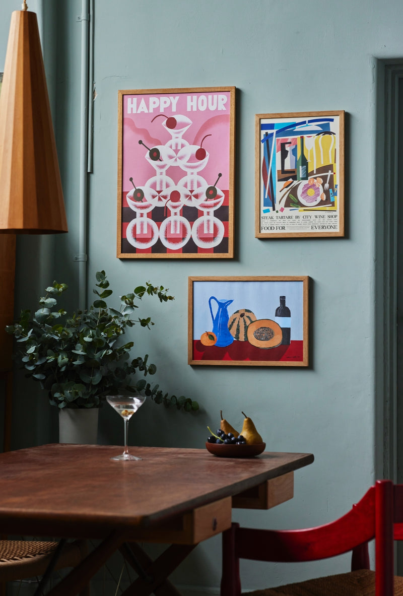 Sunlit Melon Still Life