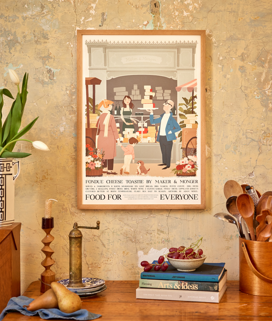 Fondue Cheese Toastie