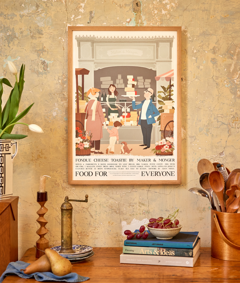 Fondue Cheese Toastie