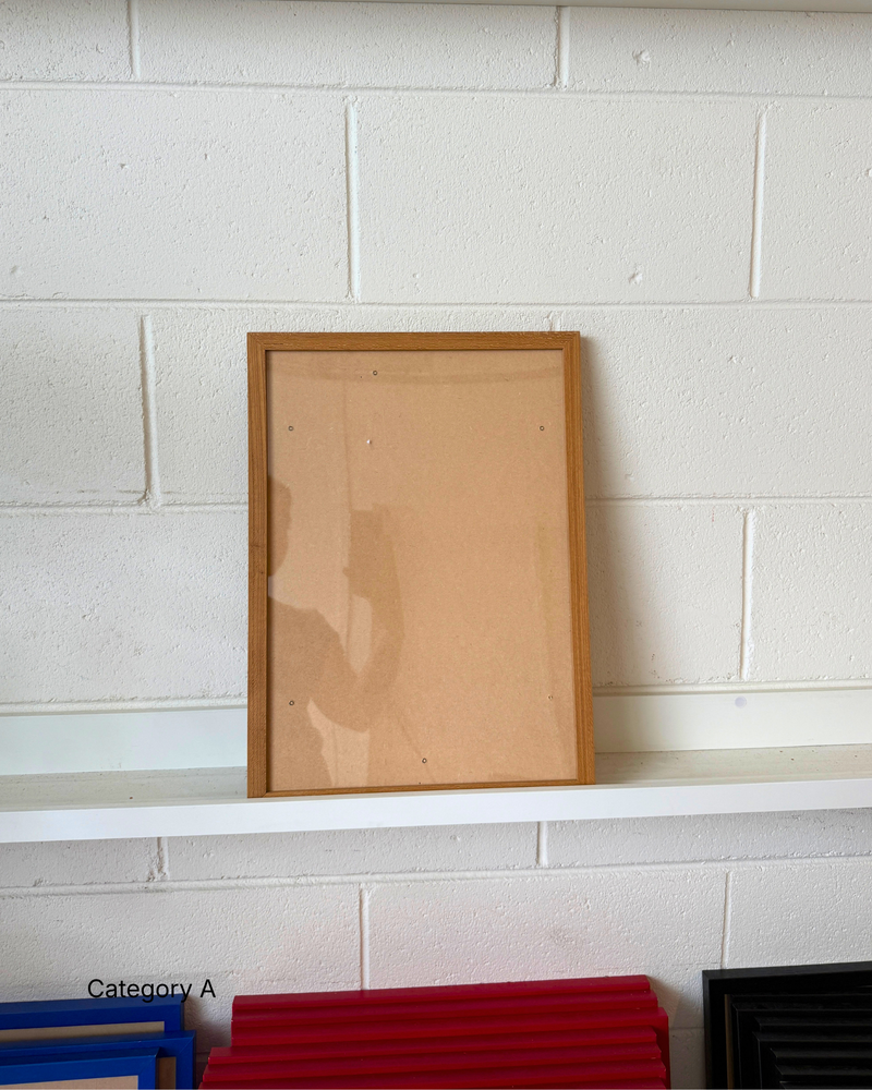 A3 - SECONDS Teak Frame