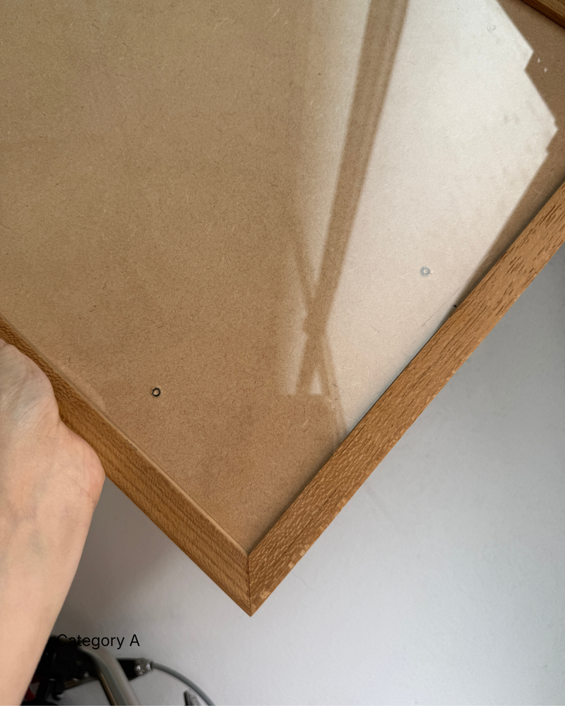 A3 - SECONDS Teak Frame