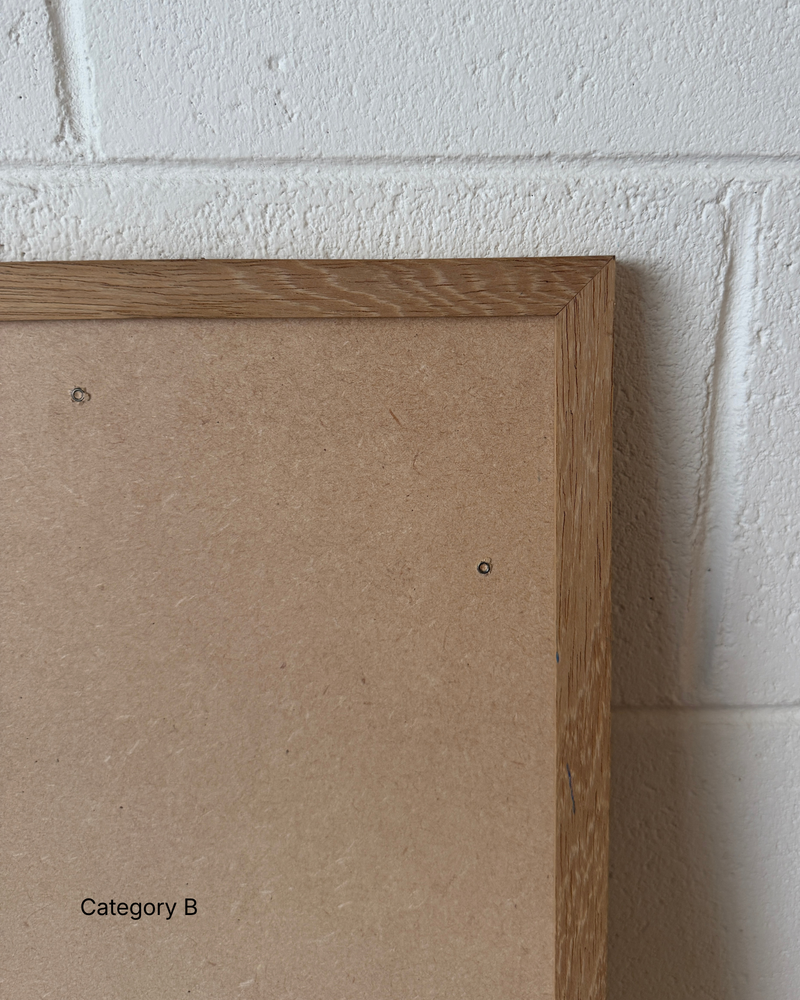 A3 - SECONDS Teak Frame