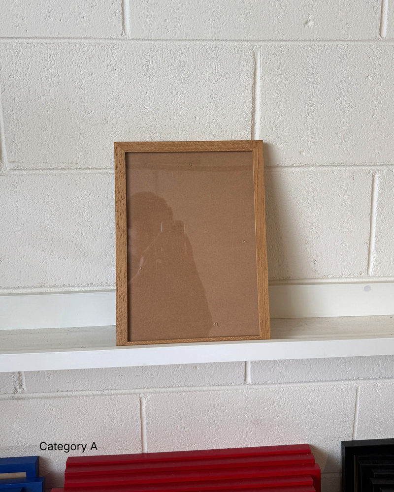 A4 - SECONDS Teak Frame