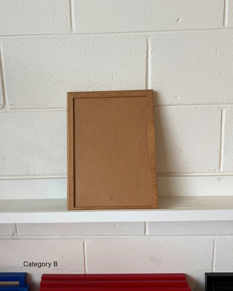 A4 - SECONDS Teak Frame