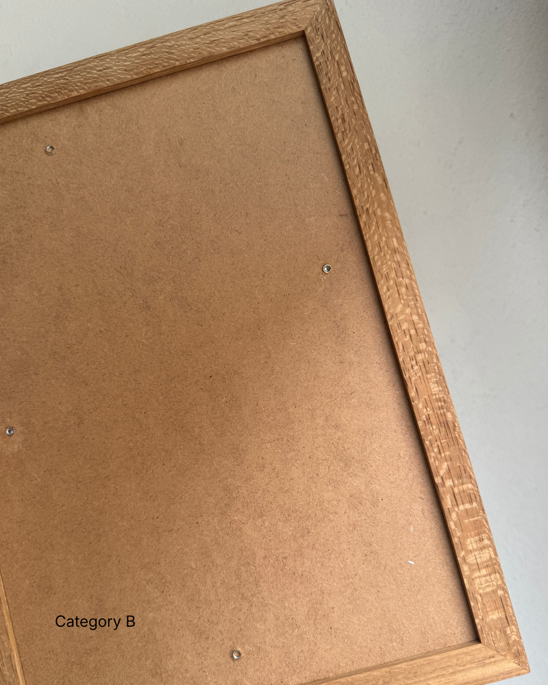 A4 - SECONDS Teak Frame
