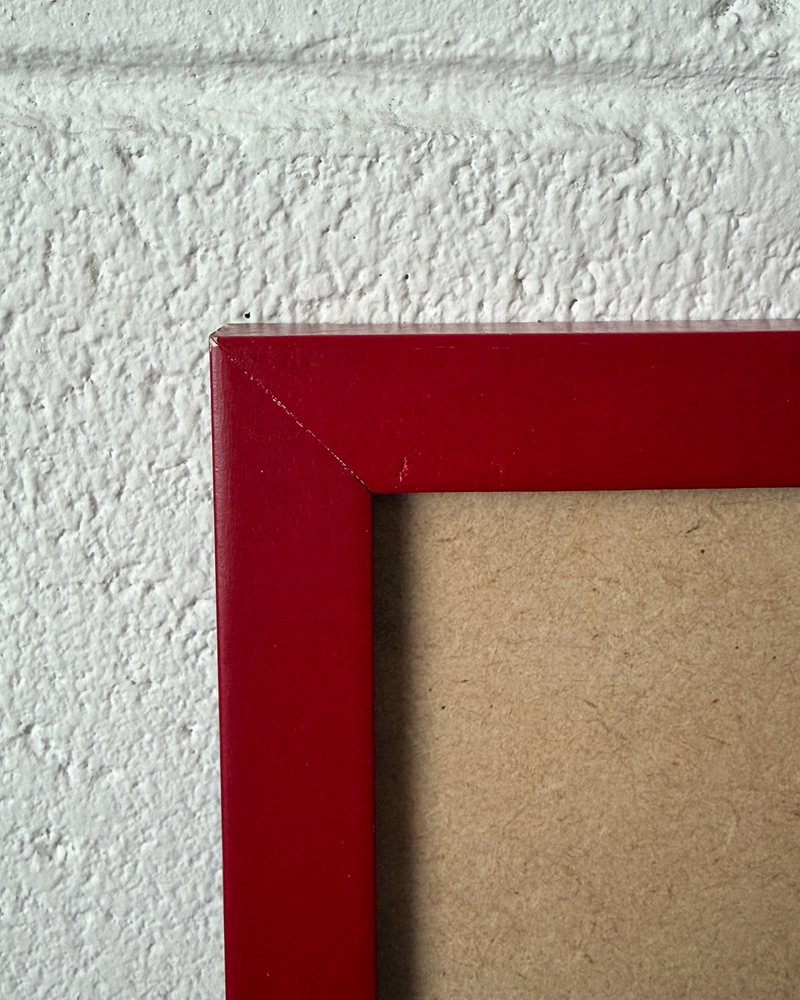 A3 - SECONDS Red Frame