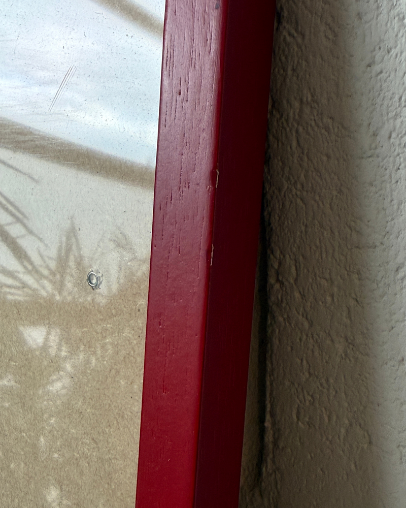 A3 - SECONDS Red Frame