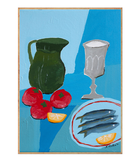 Lunch Still Life - Sardines