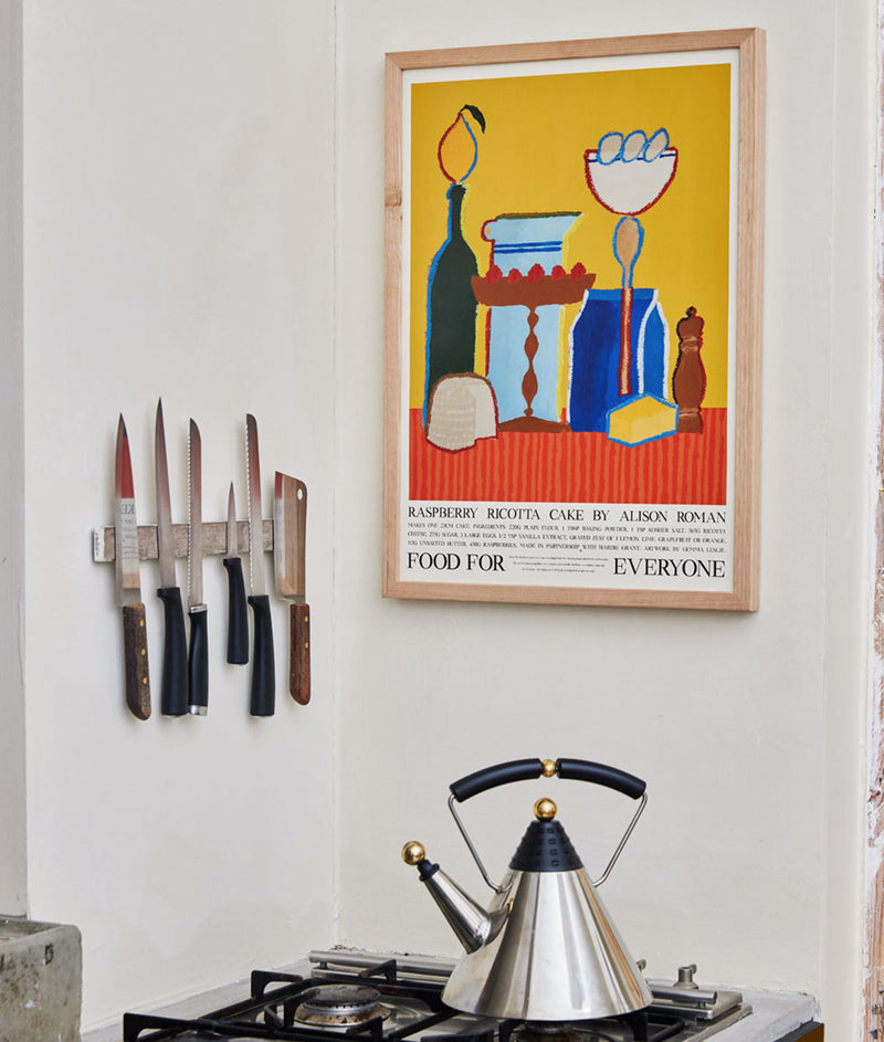 Raspberry Ricotta Cake