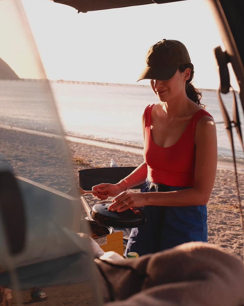 Camping with Annie Portelli