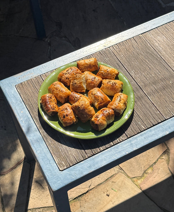 Pork and Fennel Mini Sausage Rolls