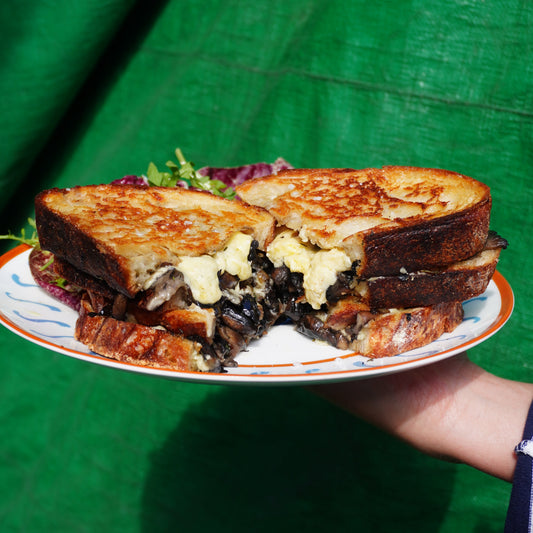 Mushroom & Cheddar Toastie