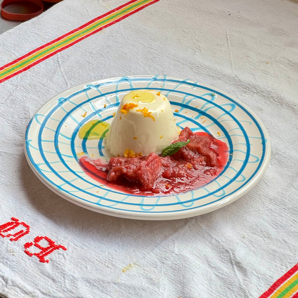 Rhubarb Compote (with Vanilla Bean Panna Cotta)