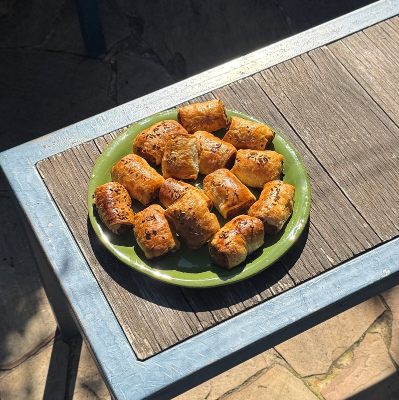 Pork and Fennel Mini Sausage Rolls