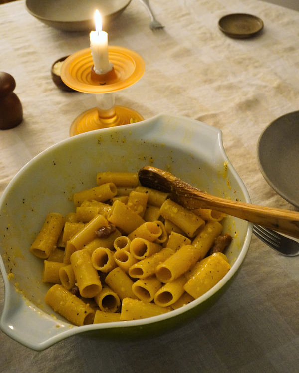 Rigatoni alla carbonara