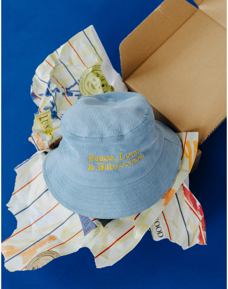 Peace, Love & Babyccinos - Bucket Hat