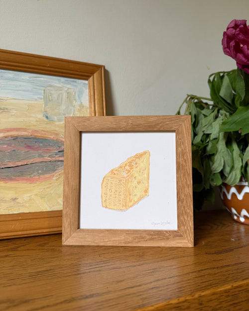 Parmigiano Reggiano - Italian Mini Print (framed)