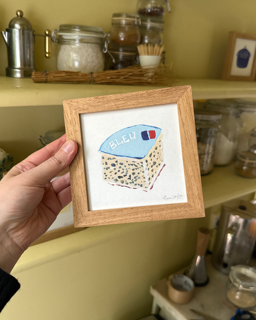 Blue Cheese - French Mini Print