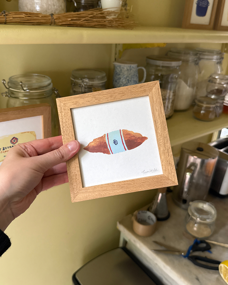 Baguette- French Mini Print