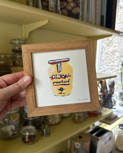 Dijon - French Mini Print