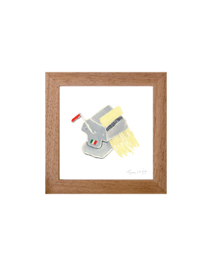 Pasta Machine - Italian Mini Print (framed)
