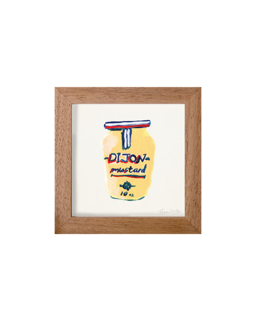Dijon - French Mini Print