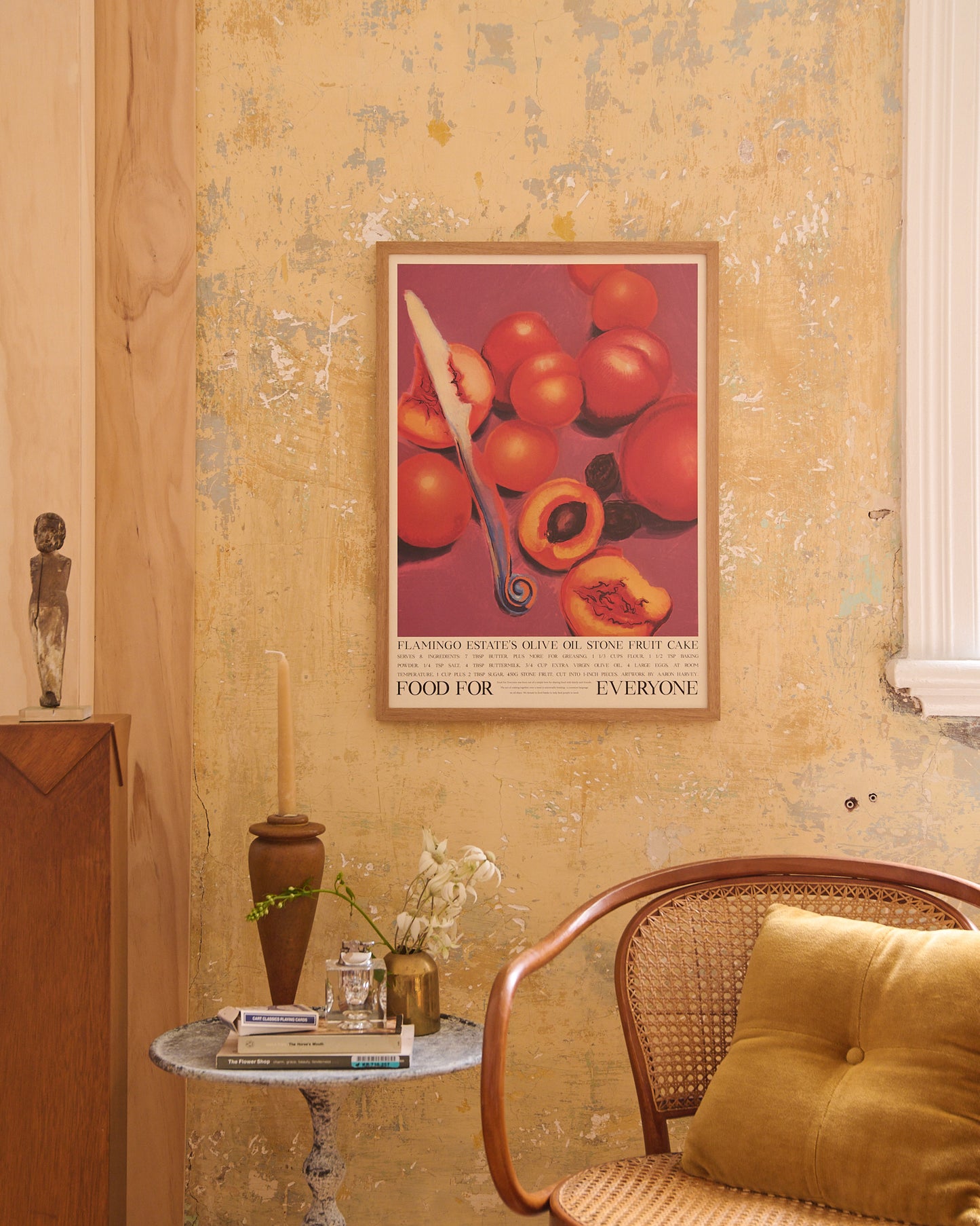 Flamingo Estate's Olive Oil Stone Fruit Cake
