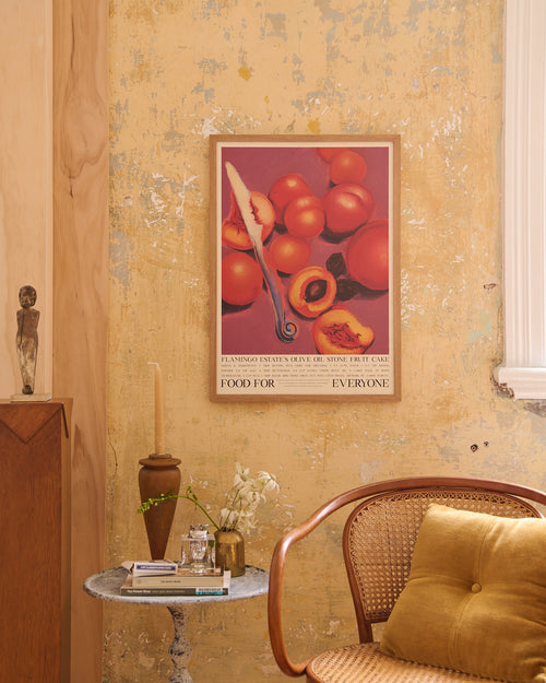 Flamingo Estate's Olive Oil Stone Fruit Cake