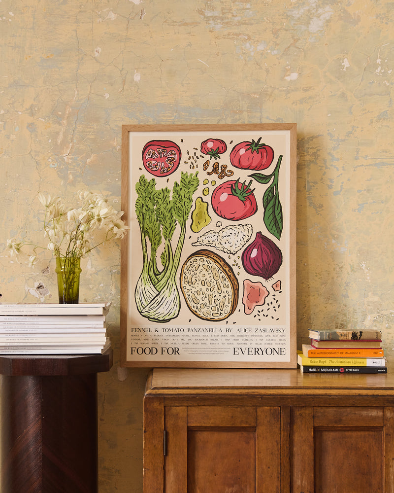 Fennel and Tomato Panzanella