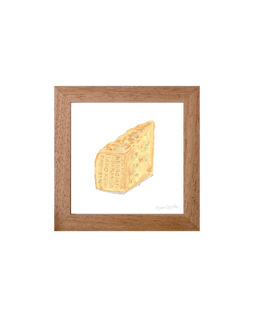 Parmigiano Reggiano - Italian Mini Print (framed)