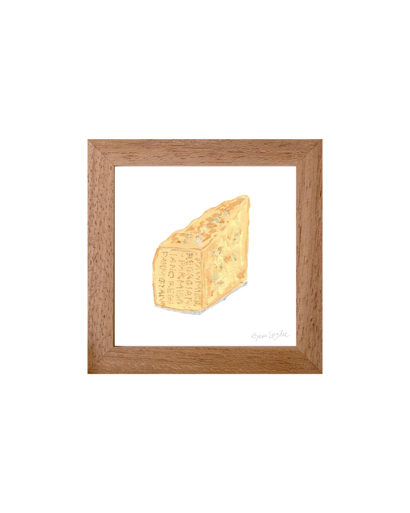 Parmigiano Reggiano - Italian Mini Print (framed)