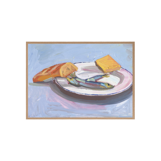 Bread, Butter & Sardines - Still Life