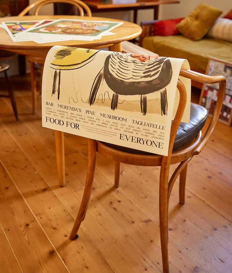 Bar Merenda's Pine Mushroom Tagliatelle