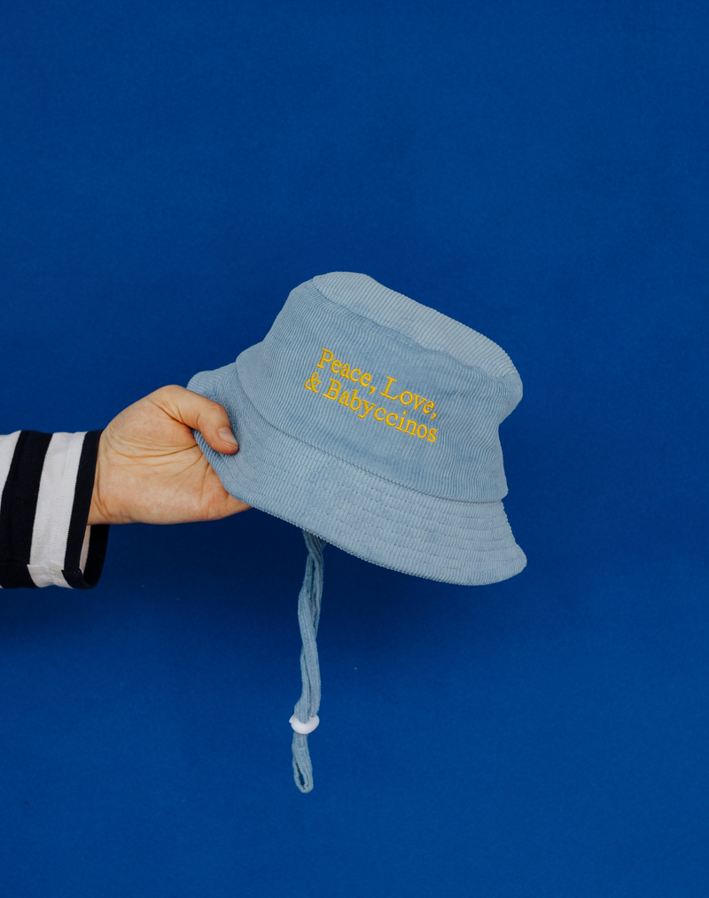 Peace, Love & Babyccinos - Bucket Hat