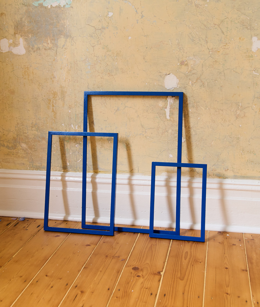 Wood Frame - Blue