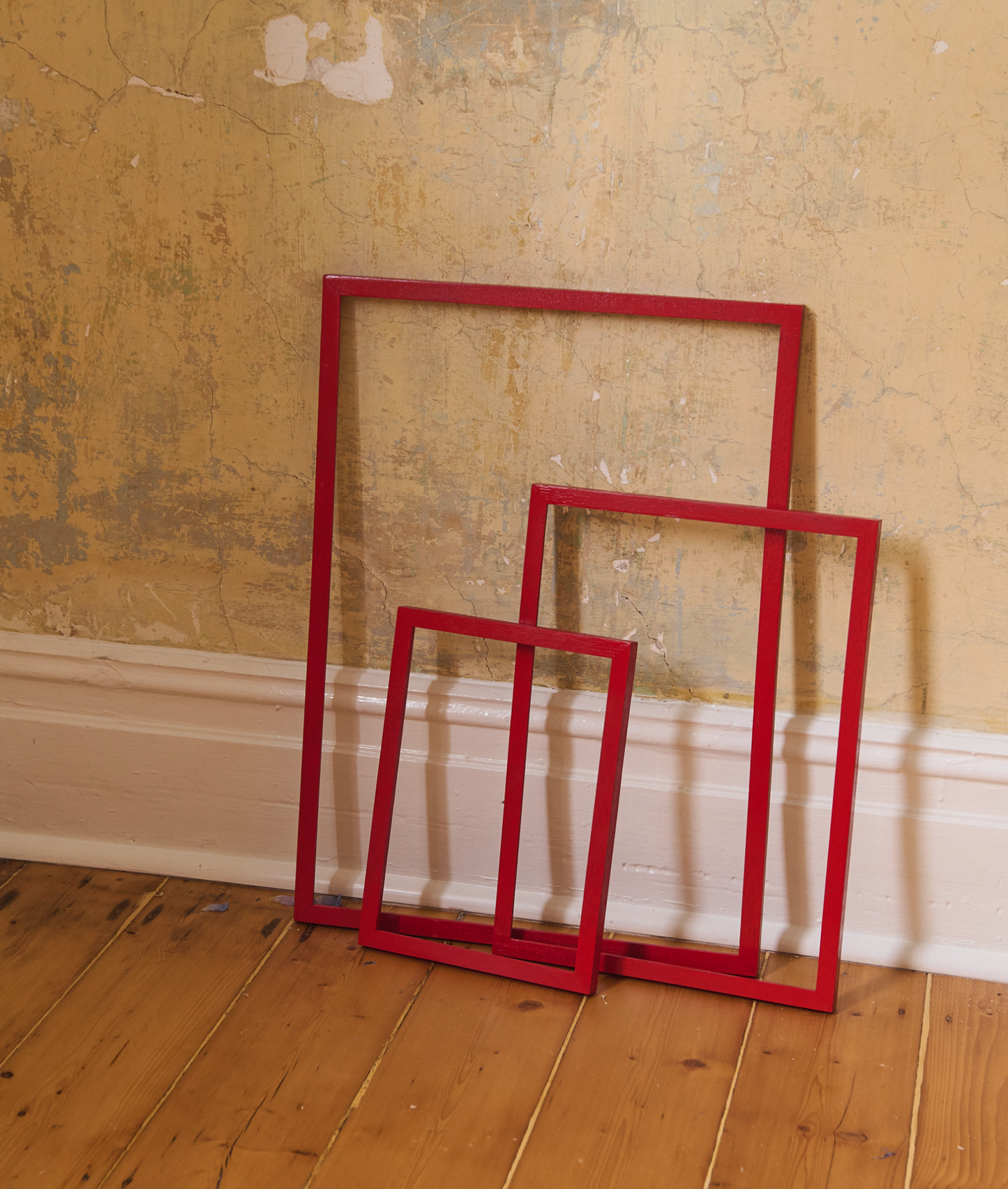 Wood Frame - Red