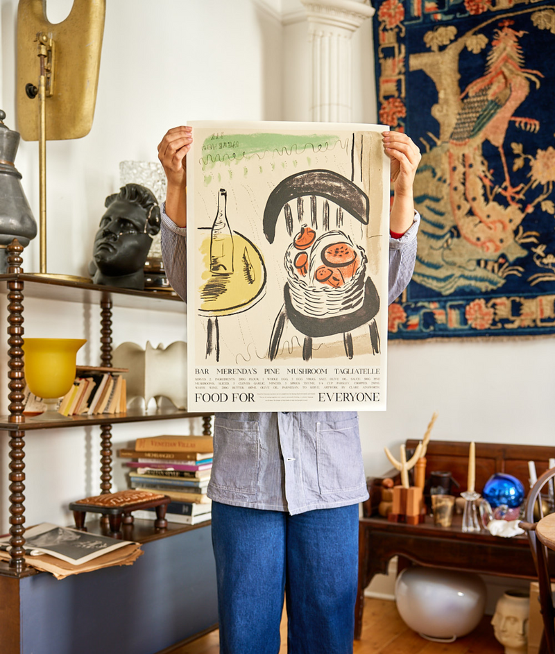 Bar Merenda's Pine Mushroom Tagliatelle