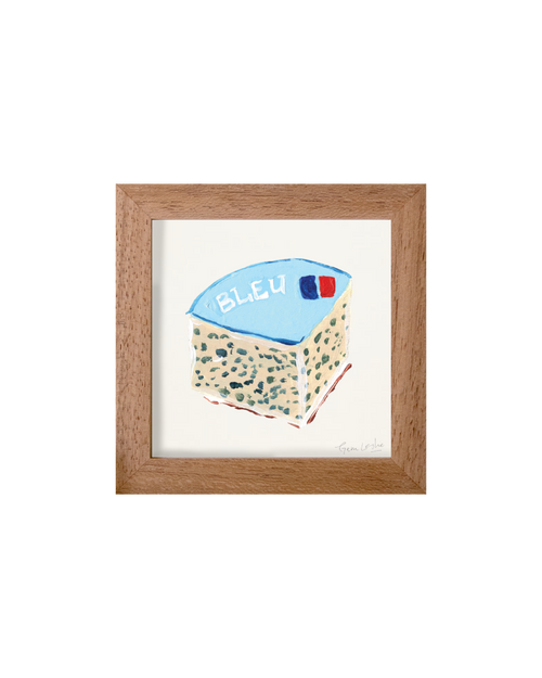 Blue Cheese - French Mini Print